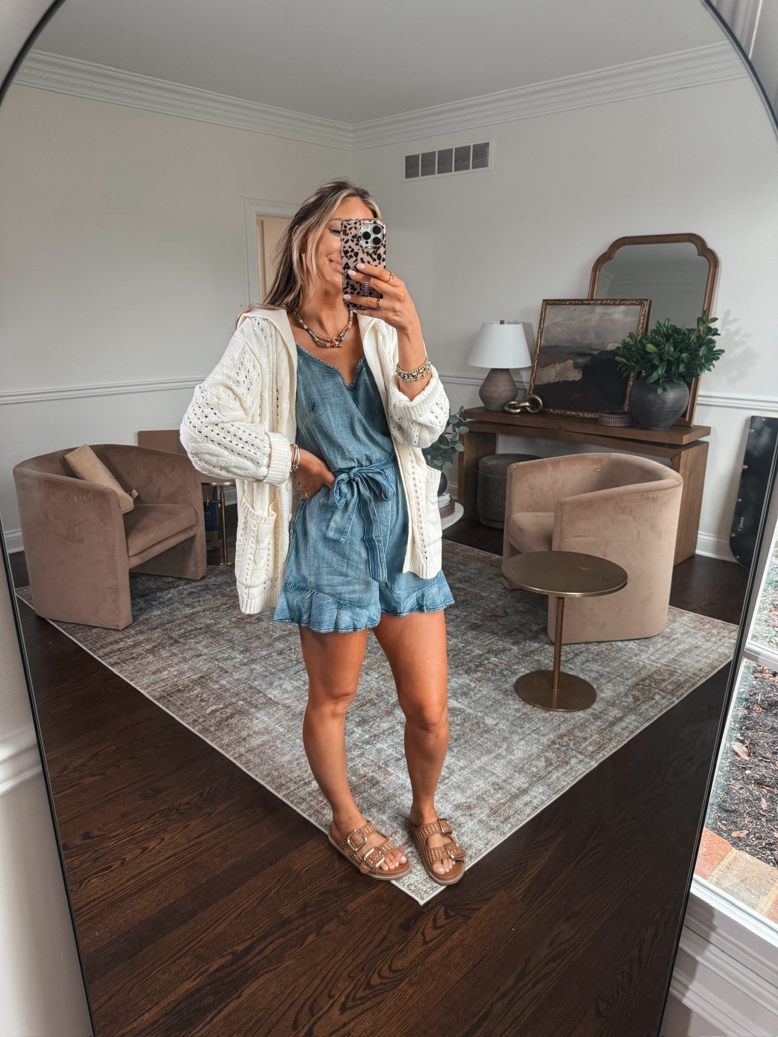 How sweet is this denim romper? It can be dressed up or down and would look great with boots for a country concert! Wearing it this spring with a cardigan and then all summer long! 

#LTKTall #LTKTravel #LTKFestival