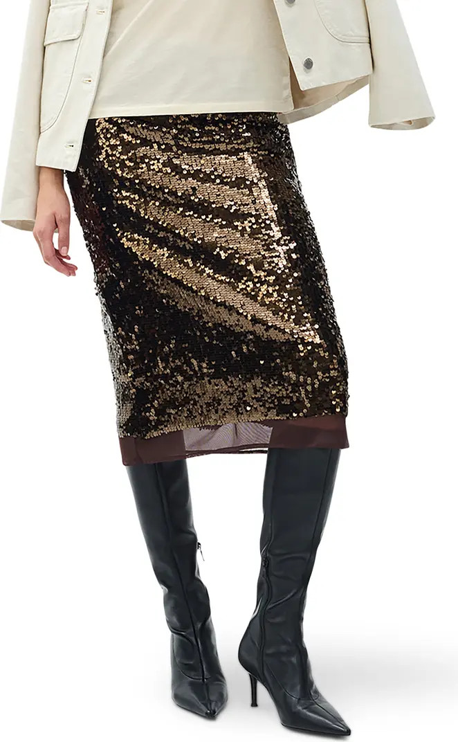 rag & bone Lucy Sequin Pencil Skirt | Nordstrom | Nordstrom