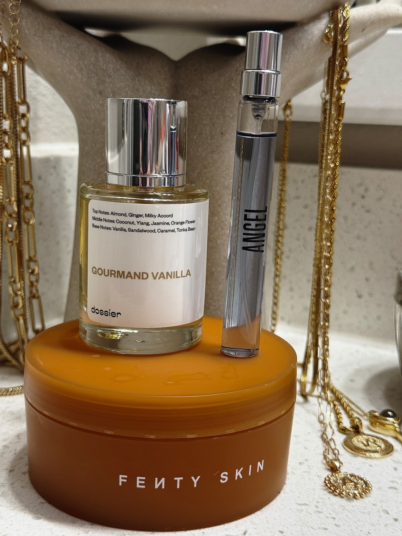 Thank me later, my vanilla and caramel-loving babes 😍 this mix of Dossier Gourmand Vanilla, Fenty, and Mugler Angel is pure magic. Sweet, bold, and just the right touch of sass and spice. ✨

#LTKGiftGuide #LTKBeauty #LTKHoliday