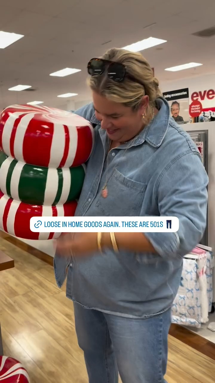 Loose in Home Goods again. These 501 jeans are the best!

#LTKSeasonal