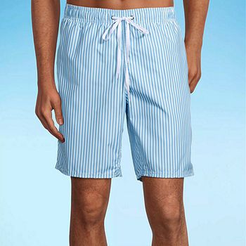 new!Outdoor Oasis Mens Striped Swim Trunks | JCPenney