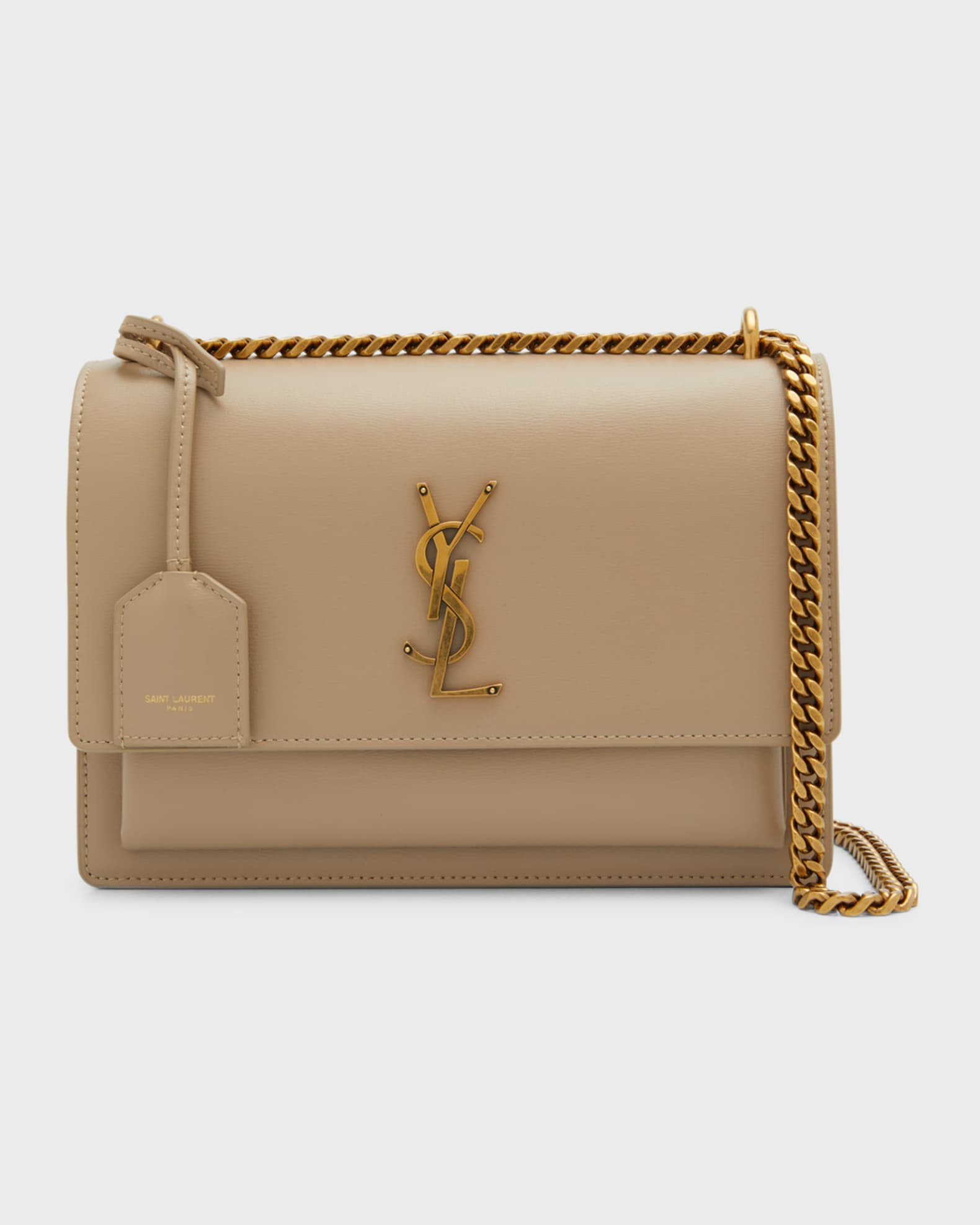 Saint Laurent Sunset Medium Monogram YSL Chain Crossbody Bag | Neiman Marcus