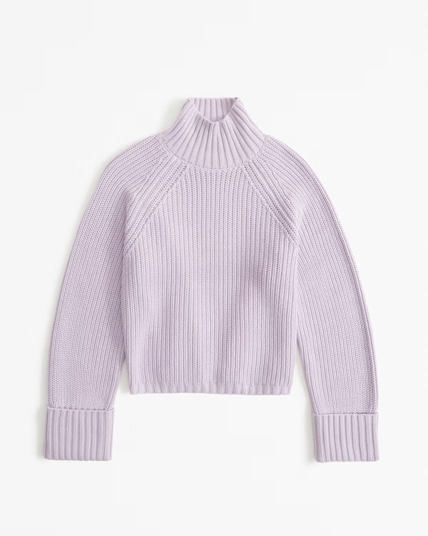 Women's Easy Turtleneck Sweater | Women's New Arrivals | Abercrombie.com | Abercrombie & Fitch (US)