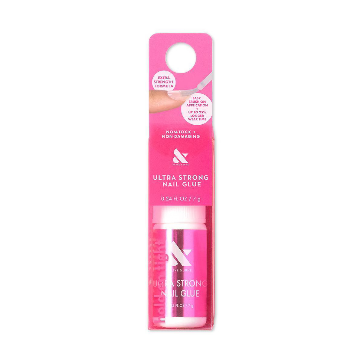 Olive & June Glue Press-On Nail Glue - Extra Hold - 0.24 fl oz | Target