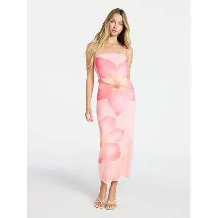 No Boundaries Cami Maxi Dress Women’s XXS-XXL | Walmart (US)