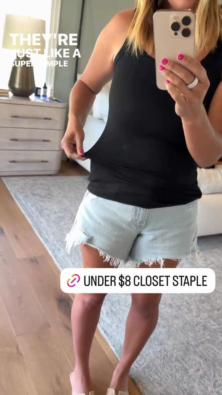 Great summer tank! I wear in M 

#LTKTravel #LTKootd #LTKmomlife