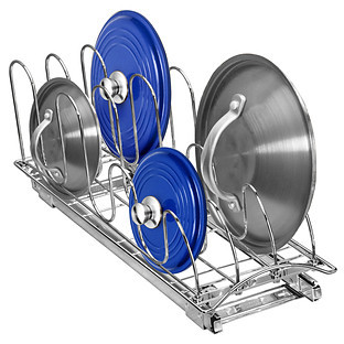 LYNK® Pans, Pots, Lids, and Tray Chrome | The Container Store