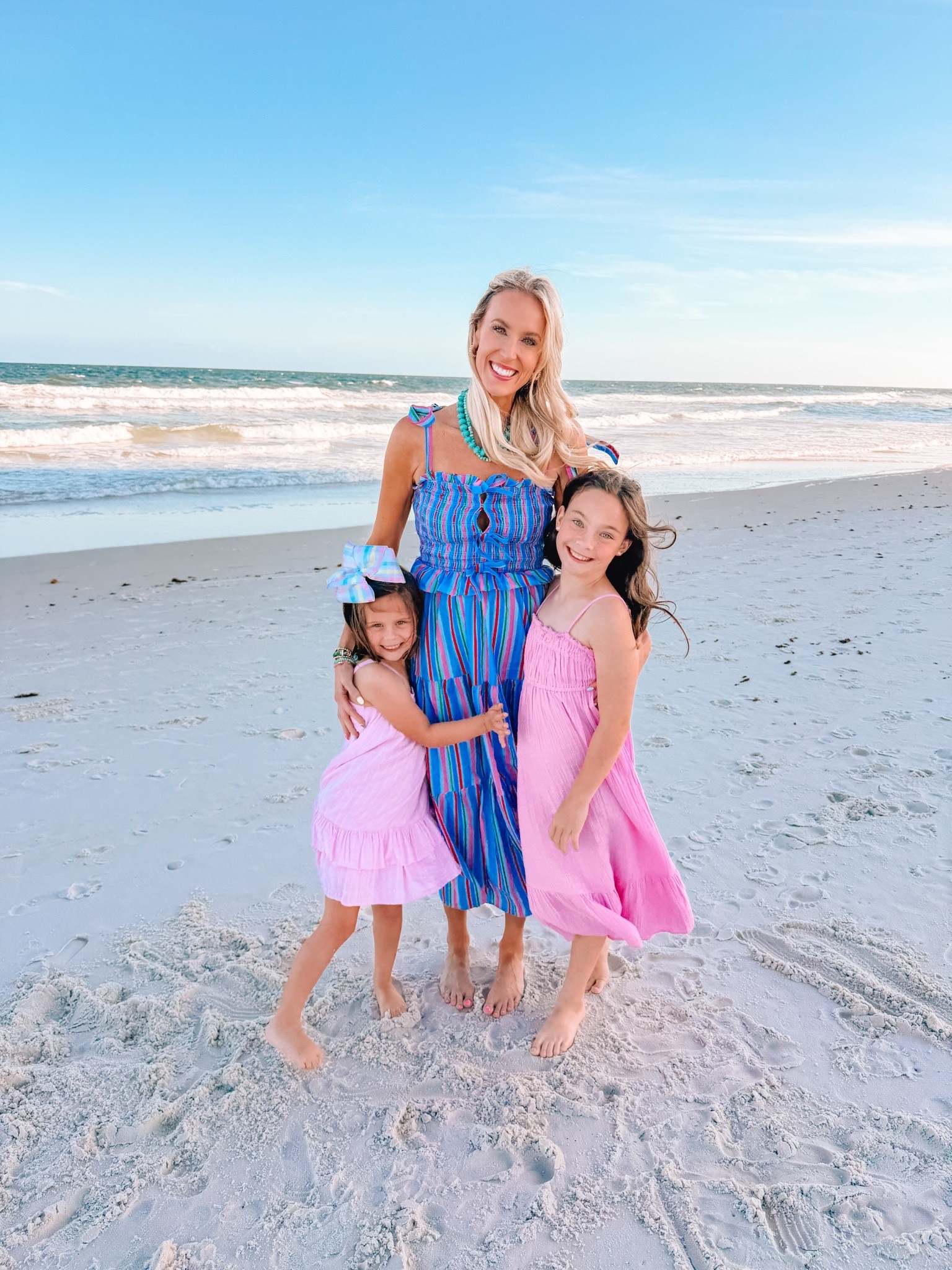 Love these outfits and my girls! 

Maxi dress / Striped dress / Beach photos / Beaded necklace / Summer style

#LTKootd #LTKgrwm
