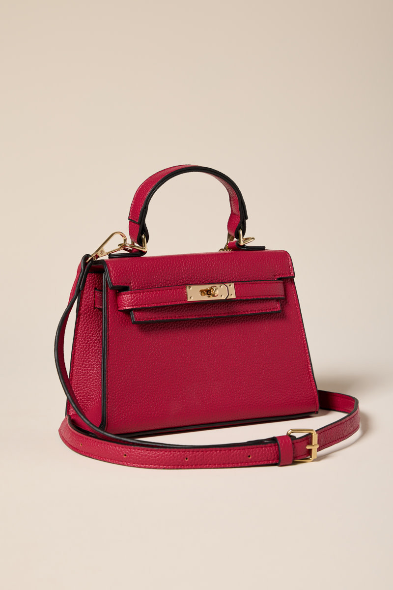 Kristen Mini Turnlock Satchel | Francesca's