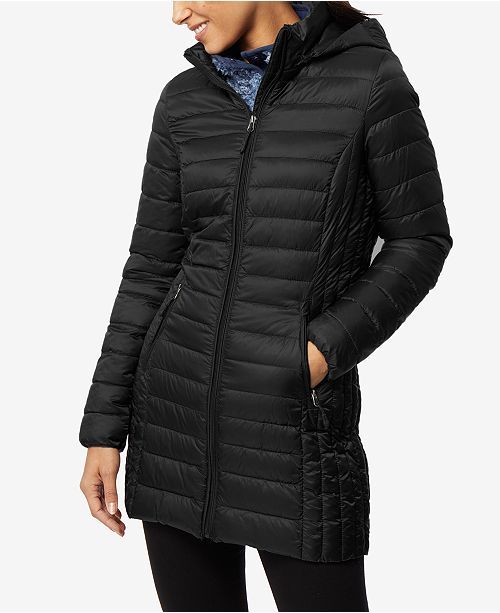 Packable Hooded Down Puffer Coat | Macys (US)