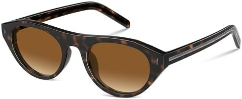 Retro Oval Sunglasses for Women Men Small Narrow 90s Vintage Round Shades UV400 Lightweight Desig... | Amazon (US)