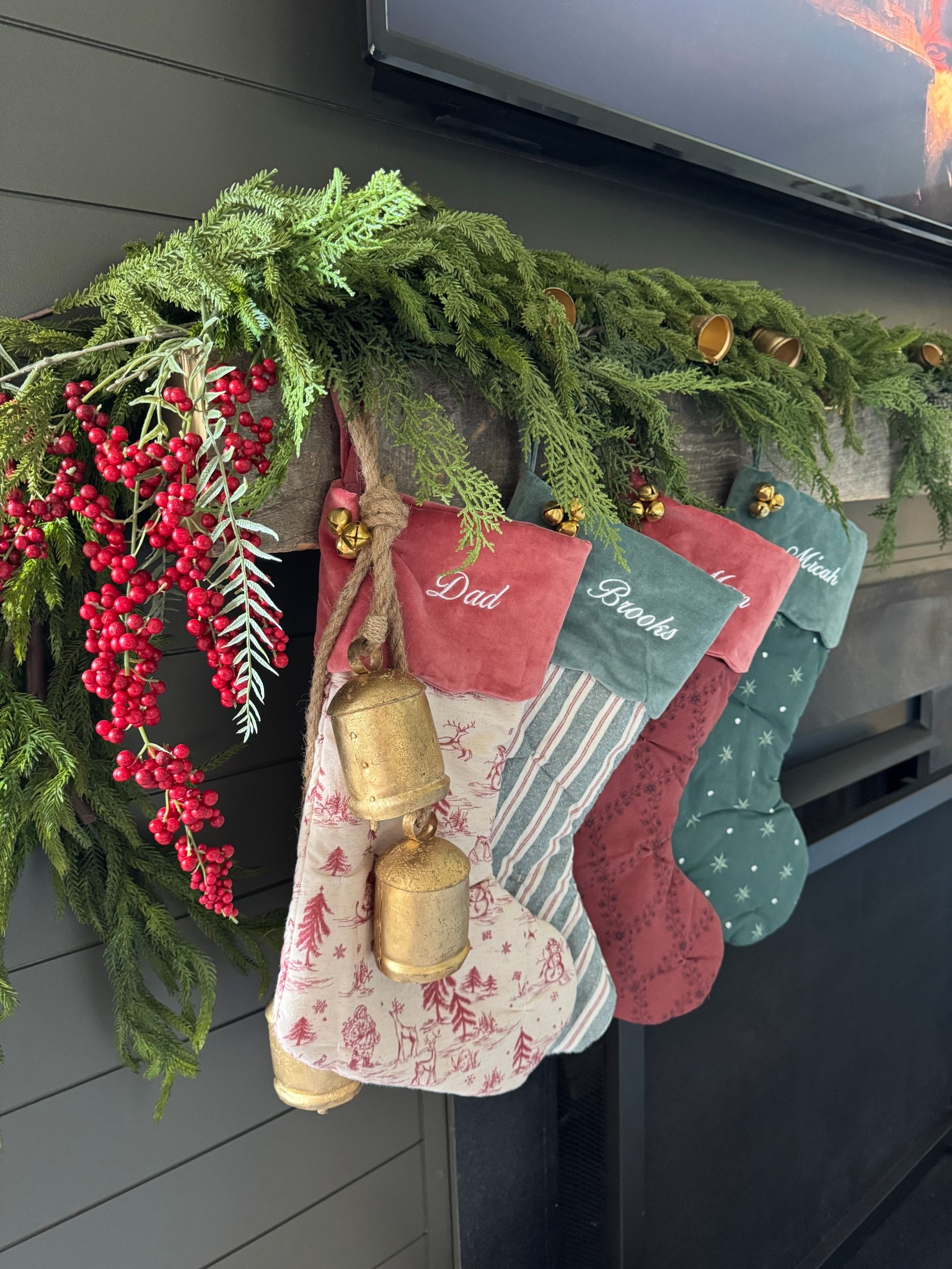 I wanted to get our forever family stockings and I truly found the perfect set! 🌲 

#christmas #christmasstockings #christmasdecor #potterybarm #christmasgiftideas 

#LTKHoliday #LTKHome #LTKSeasonal