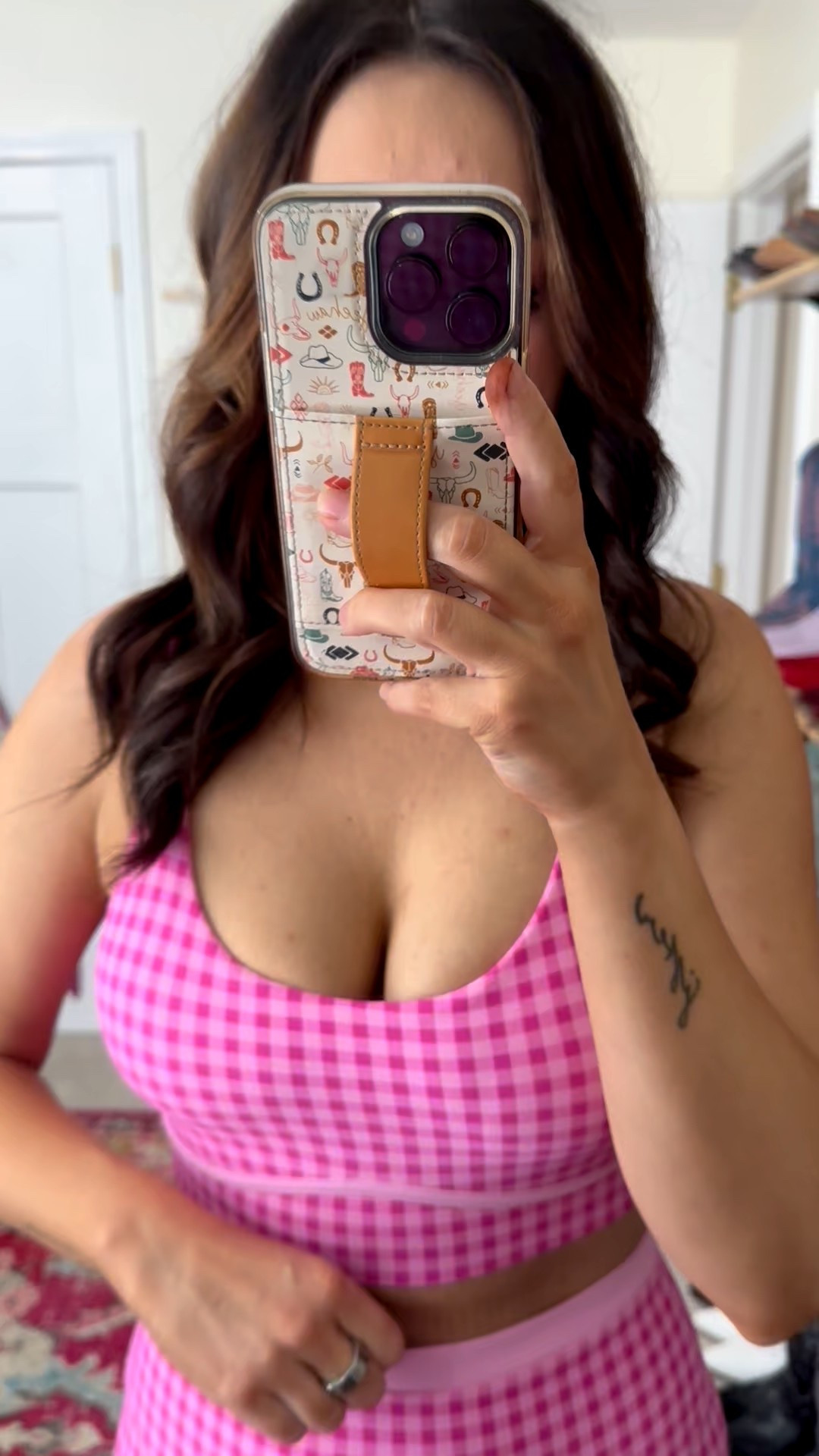 Target try on haul - athletic wear sports bra and leggings - Valentine’s Day - 30% off in a medium in both pieces 

#LTKfitnessgoals #LTKootd #LTKFindsUnder50