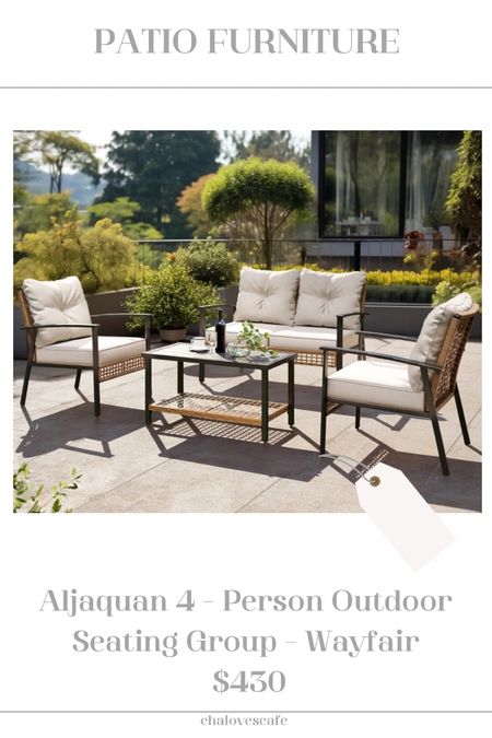 Beautiful outdoor patio furniture on sale! 

#LTKSaleAlert #LTKSeasonal #LTKHome