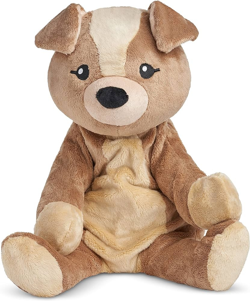 Charlie The Puppy 4.5 lb Heavy Cute Weighted Comfort Plush Large Unscented Self Care Stuffed Anim... | Amazon (US)