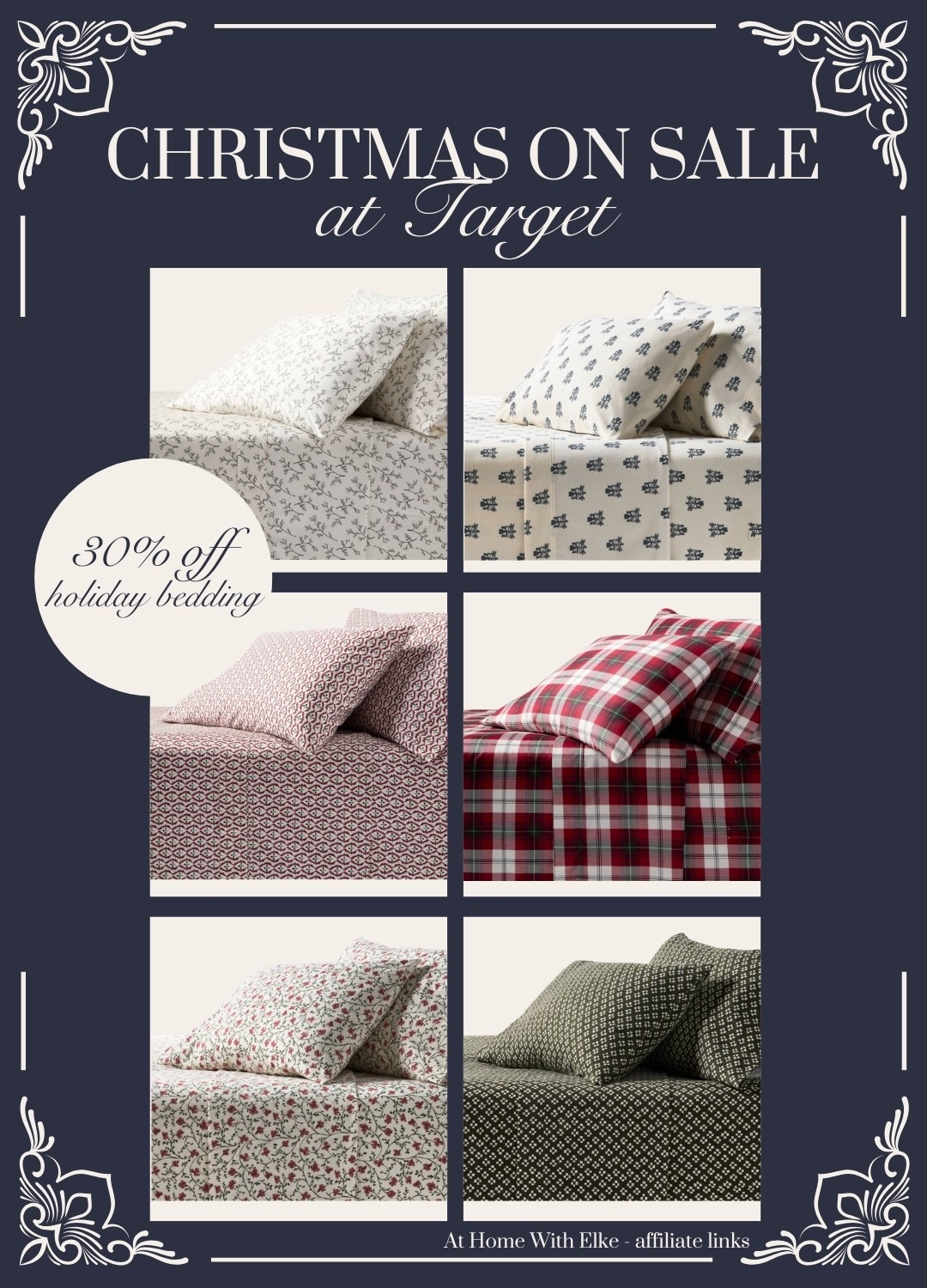 Christmas sheets on sale at Target! Love the holiday prints this year. Flannel and cotton options. 

#LTKHoliday #LTKFindsUnder50 #LTKHome