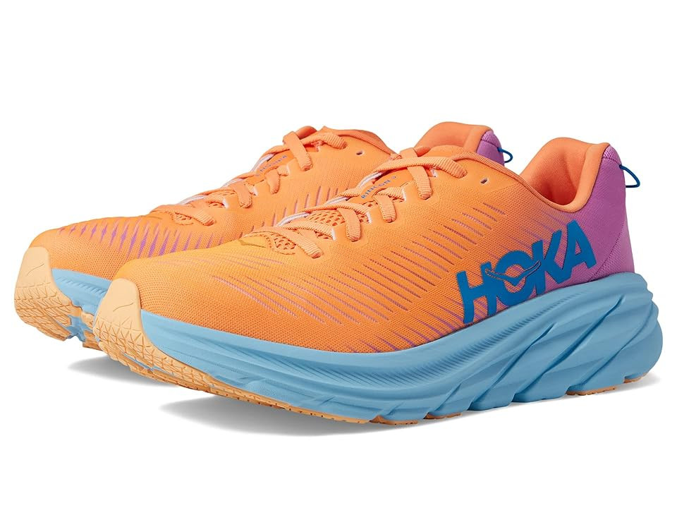 Hoka Rincon 3 (Mock Orange/Cyclamen) Women's Shoes | Zappos