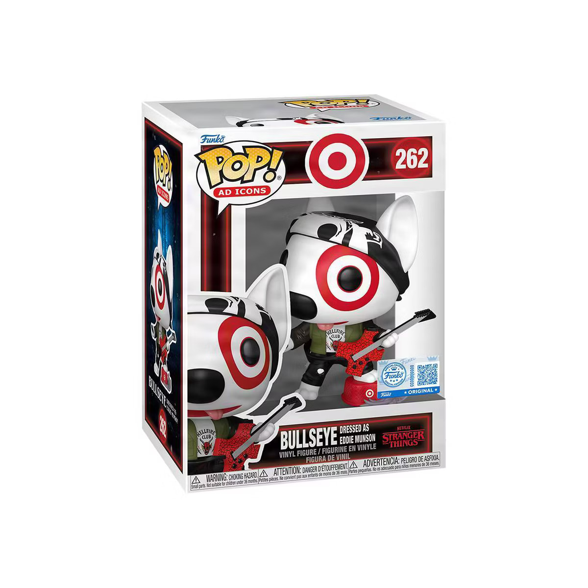 Funko POP! Ad Icons: Bullseye Dressed as Eddie Munson Vinyl Figure #262 | Target