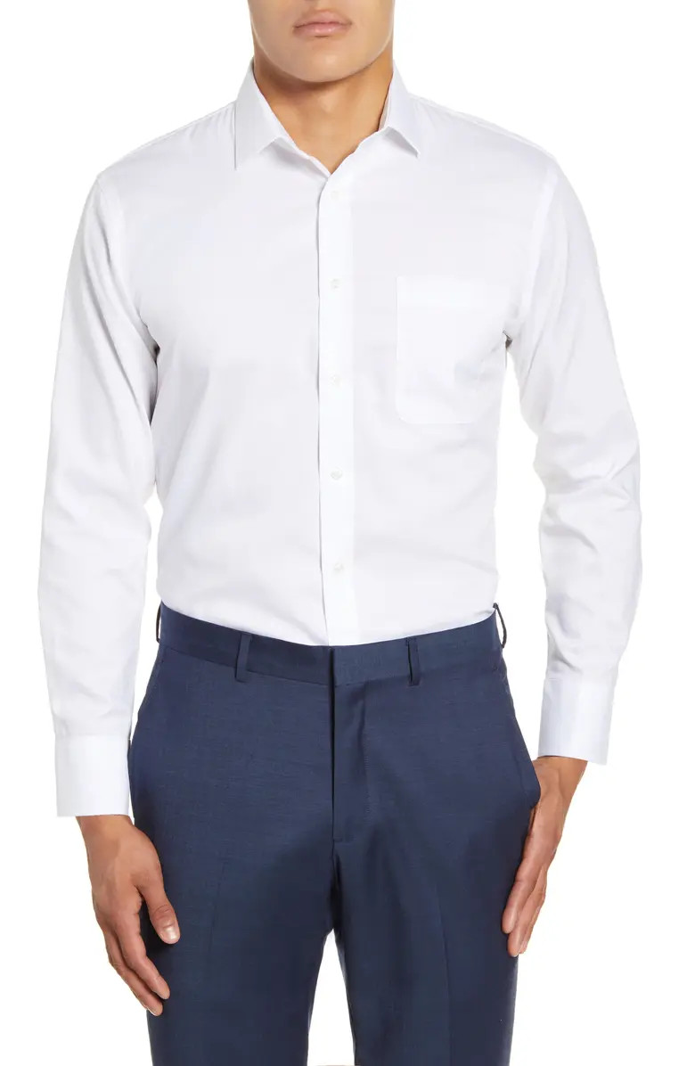 Nordstrom Men's Shop Trim Fit Non-Iron Dress Shirt | Nordstrom | Nordstrom
