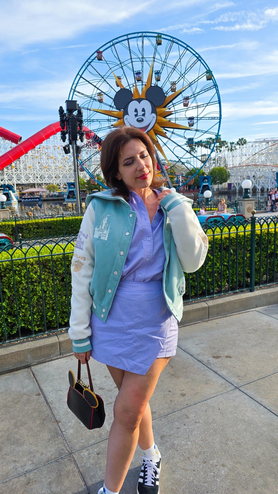 a set I am loving wearing to the park right now

jacket is heruniverse (I’m wearing a size medium) and sold online and in the parks but sold out everywhere right now