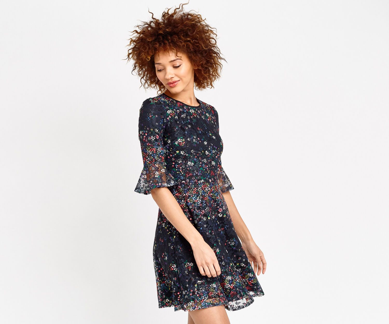 DAISY PRINT DRESS | Oasis UK