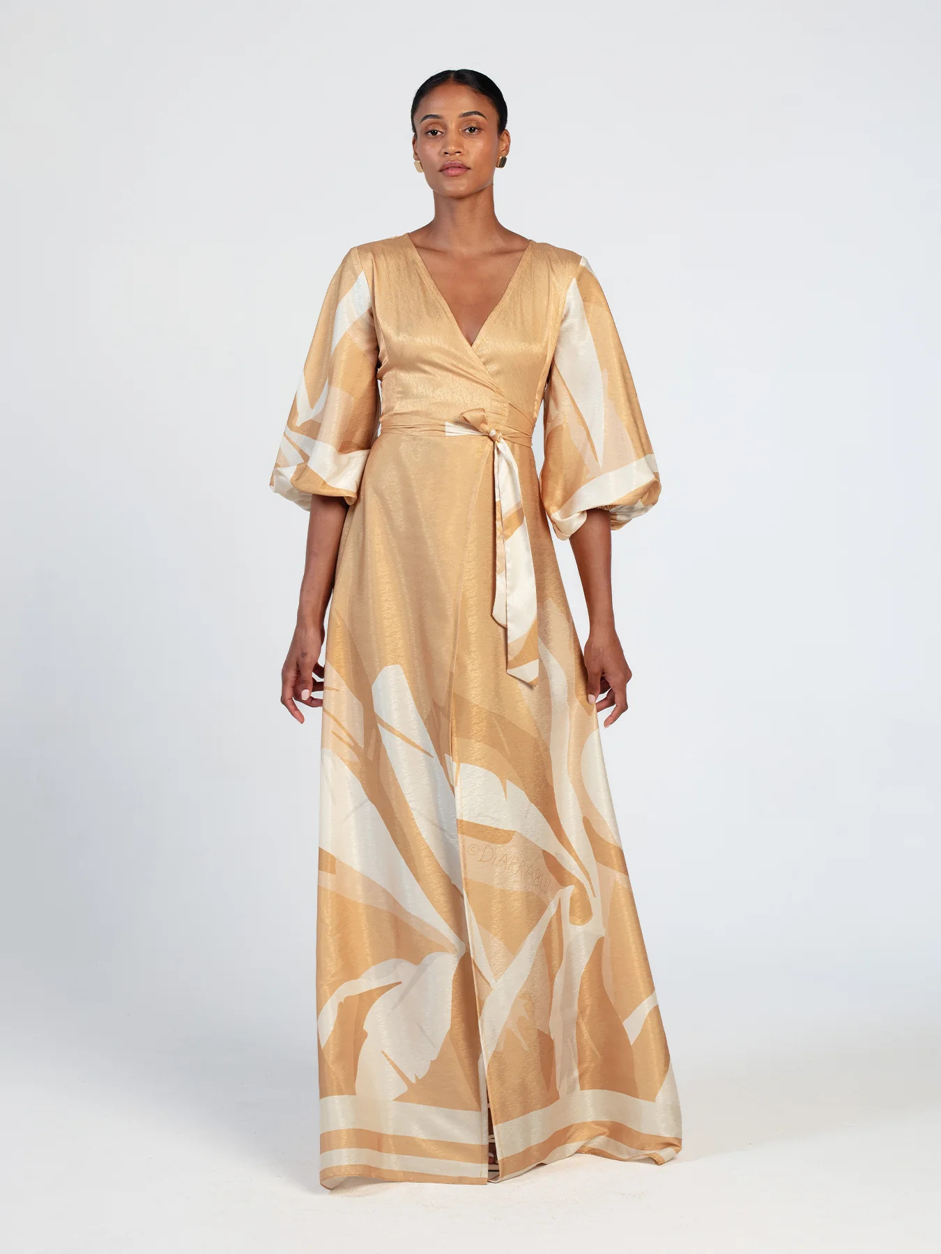 Elaya Dress - Rocio Yellow | Diarrablu