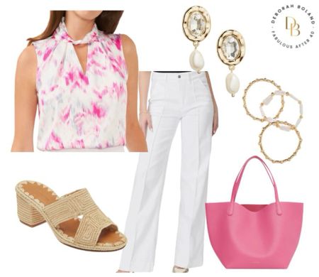 I am loving the new styles of jeans taking centre stage this spring. 🌸
I love these pintuck jeans from Paige. It gives a much dressier look and creates a long lean look to your legs.

Pair them with this pop of pink blouse from Nordstrom and these textured heeled slides for that on-trend look.


#LTKstyletip #LTKover40 #LTKSeasonal