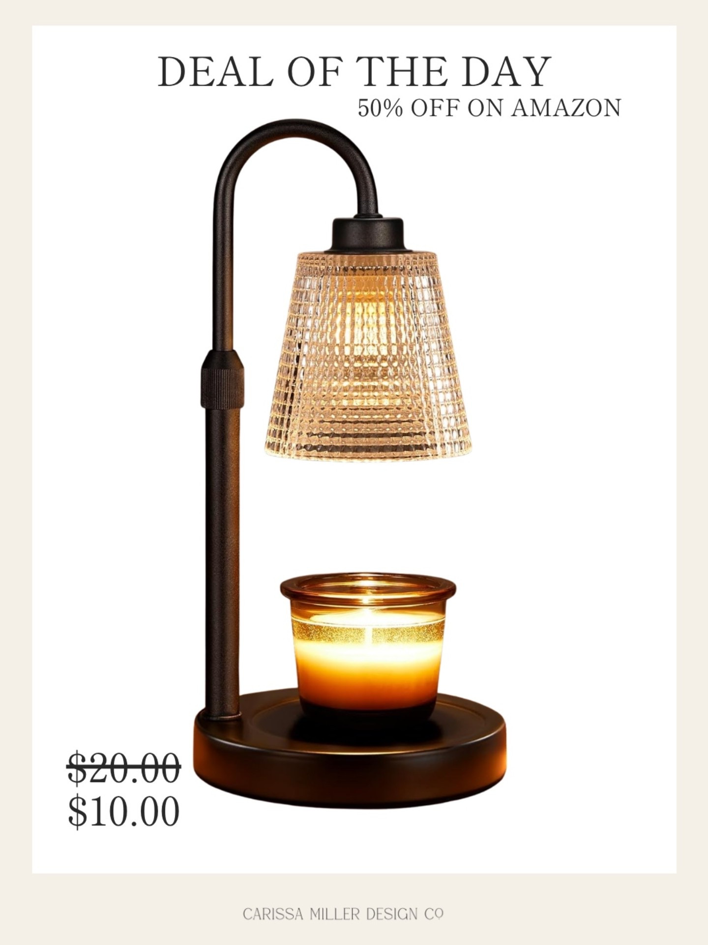 I love this candle warmer, and have been using it in projects lately. It’s half off right now!