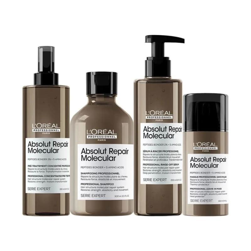 Kit L'Oréal Professionnel Absolut Repair Molecular Home Care (4 Produtos) | Beleza Na Web (BR)