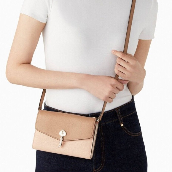 Kate Spade Marti Leather Flap Wallet Crossbody NEW | Poshmark