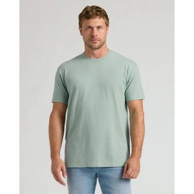 True Classic Men's Classic Fit Short Sleeve Crewneck T-Shirt - Sage Green L | Target