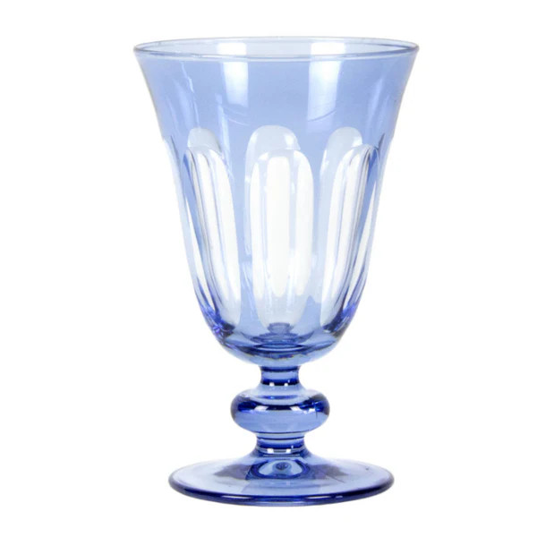 Rialto Tulip Glass, Blue Thistle | The Avenue