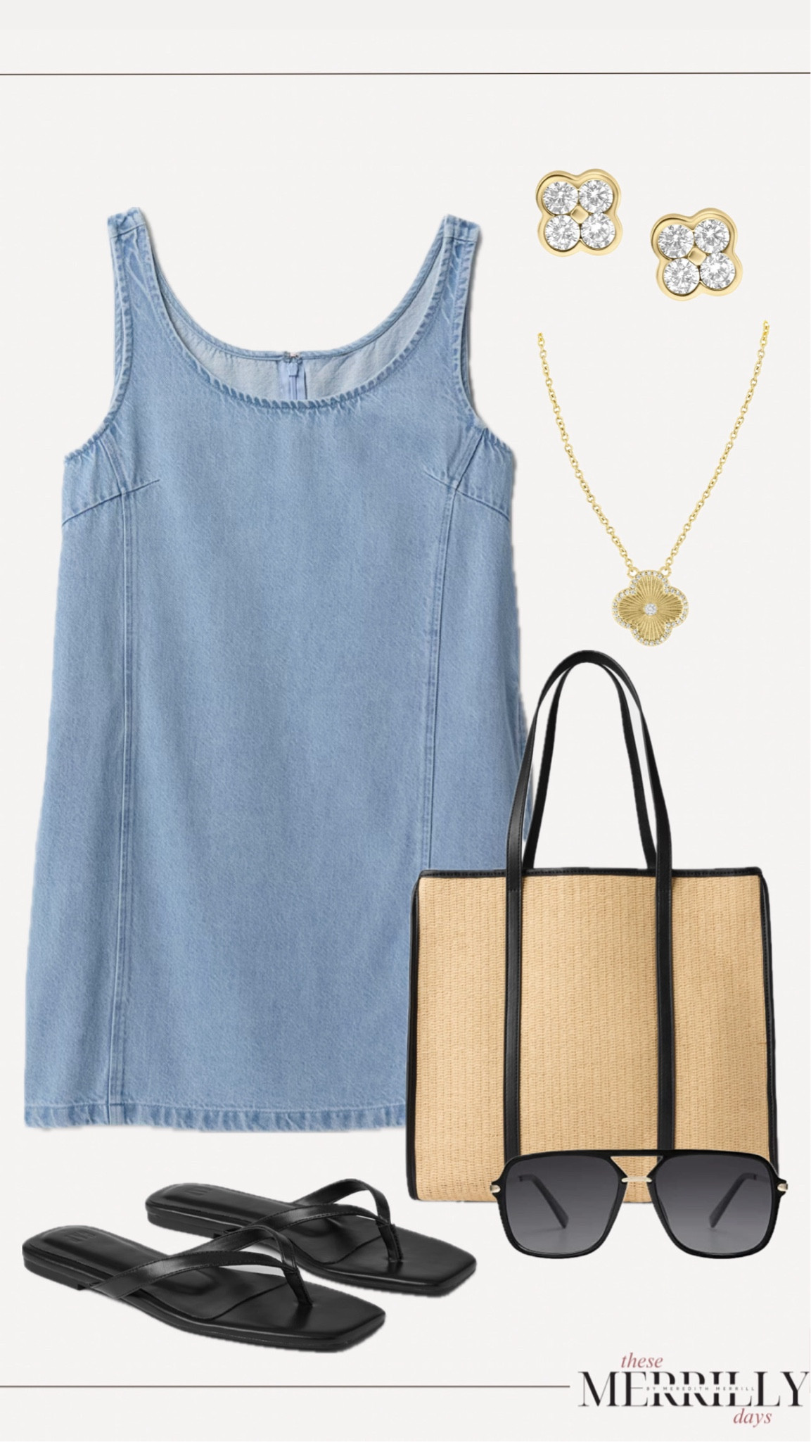 Casual Spring / Summer Outfit idea
Summer vacation / spring break  / chambray dress 

#LTKItBag #LTKSaleAlert #LTKStyleTip