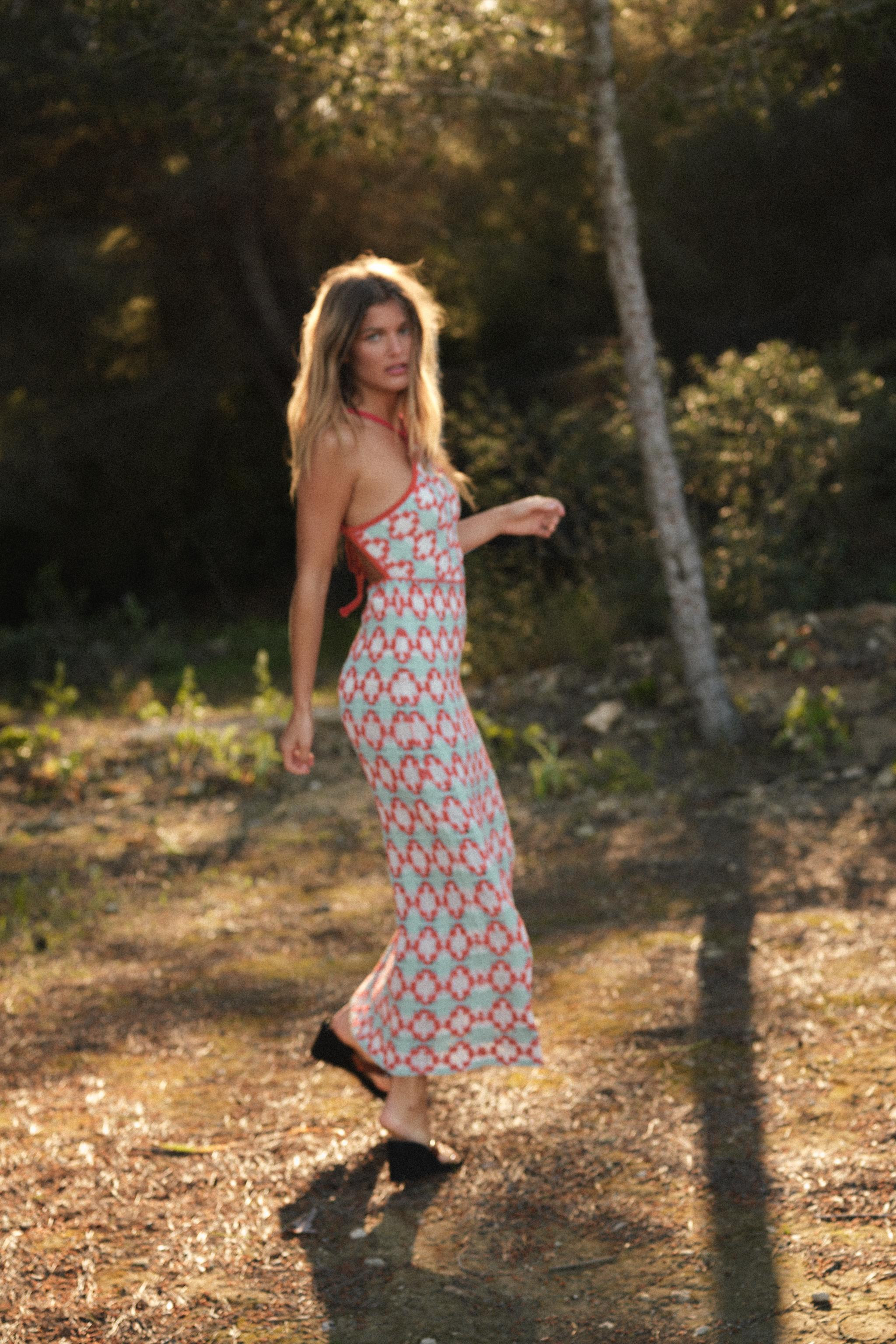 KNIT HALTER DRESS | Zara Canada