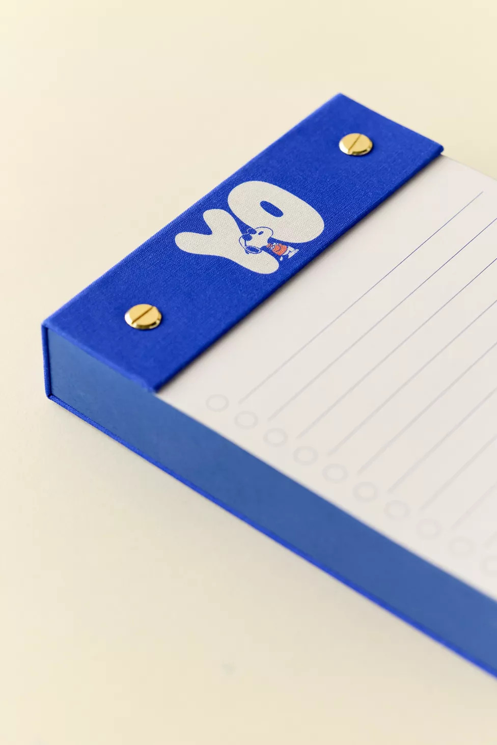 Graphique X Peanuts 75th Anniversary Post-Bound Jotter Notepad | Urban Outfitters (US and RoW)