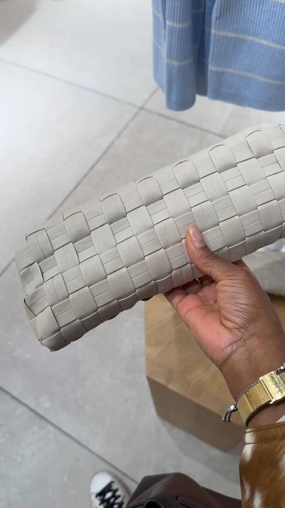 Ecru clutch handbag. Soft and supple .

#LTKootd