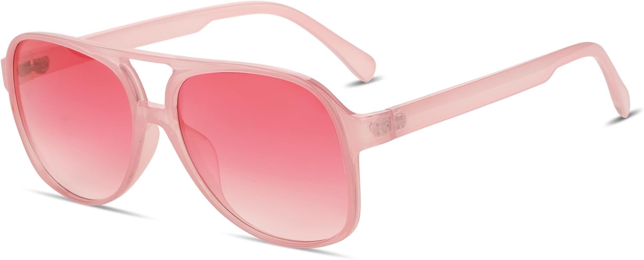 Freckles Mark Vintage Retro 70s Sunglasses for Women Men Classic Large Square Aviator Trendy Glas... | Amazon (US)