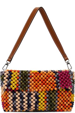 Multicolor Timmy Beaded Shoulder Bag | SSENSE