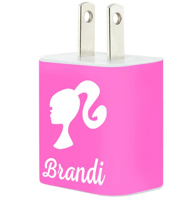 Monogram Material Girl Charger | Classy Chargers