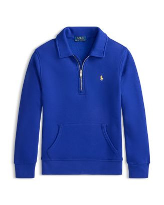 Boys' Fleece Quarter Zip Pullover - Big Kid, Little Kid | Bloomingdale's (US)
