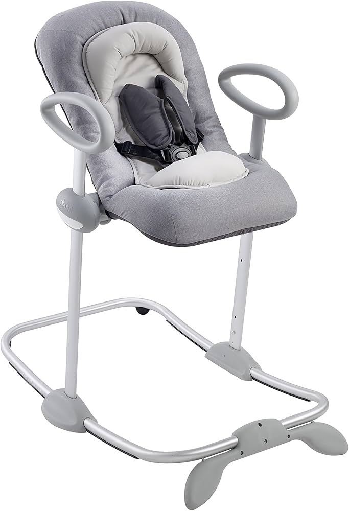 BEABA Up and Down Portable Baby Rocker, 4 Height Levels and 3 Reclining Positions with One Click,... | Amazon (US)
