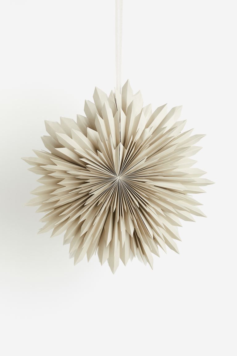 Paper star lampshade - Beige - Home All | H&M GB | H&M (UK, MY, IN, SG, PH, TW, HK)
