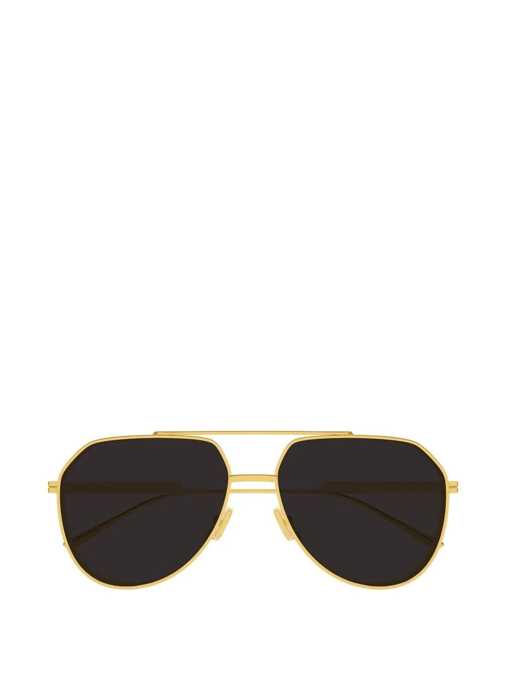 Bottega Veneta Eyewear Aviator Frame Sunglasses | Cettire Global