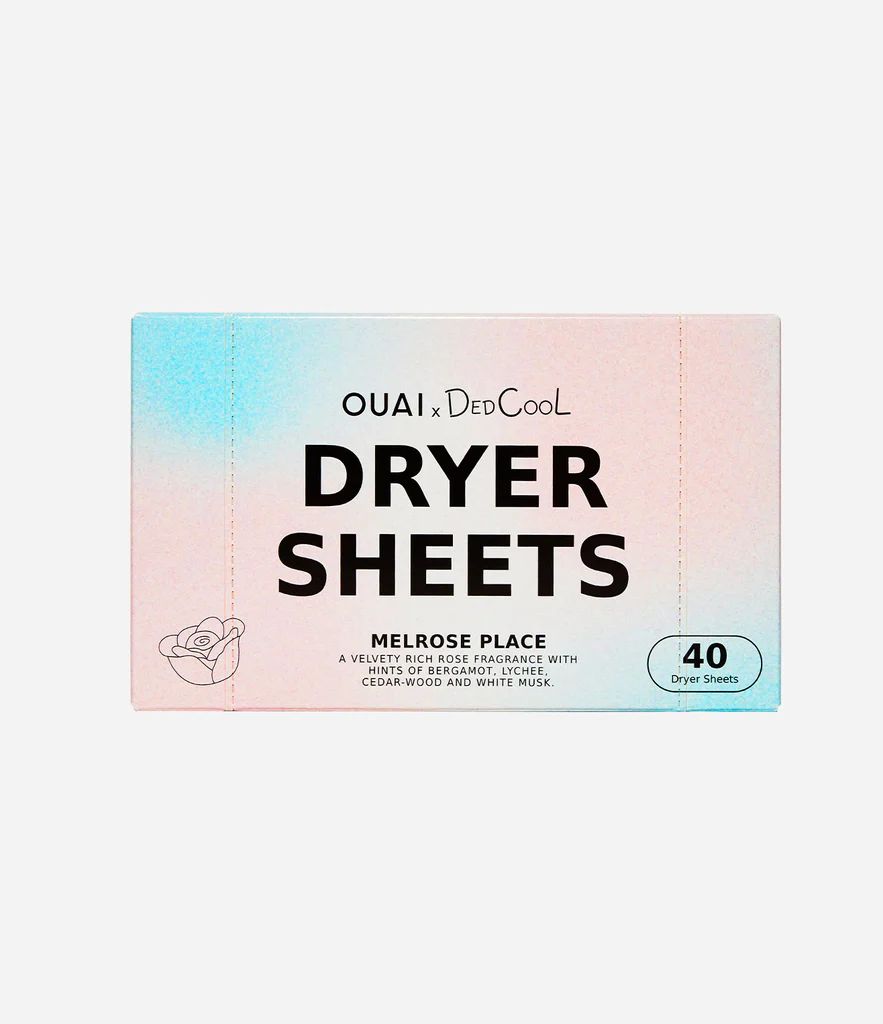 Melrose Place Dryer Sheets | OUAI