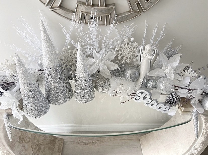 #WhiteChristmasDecor #WhiteAndSilverChristmasDecor #ChristmasAngel 

#LTKholiday #LTKhome #LTKwinter