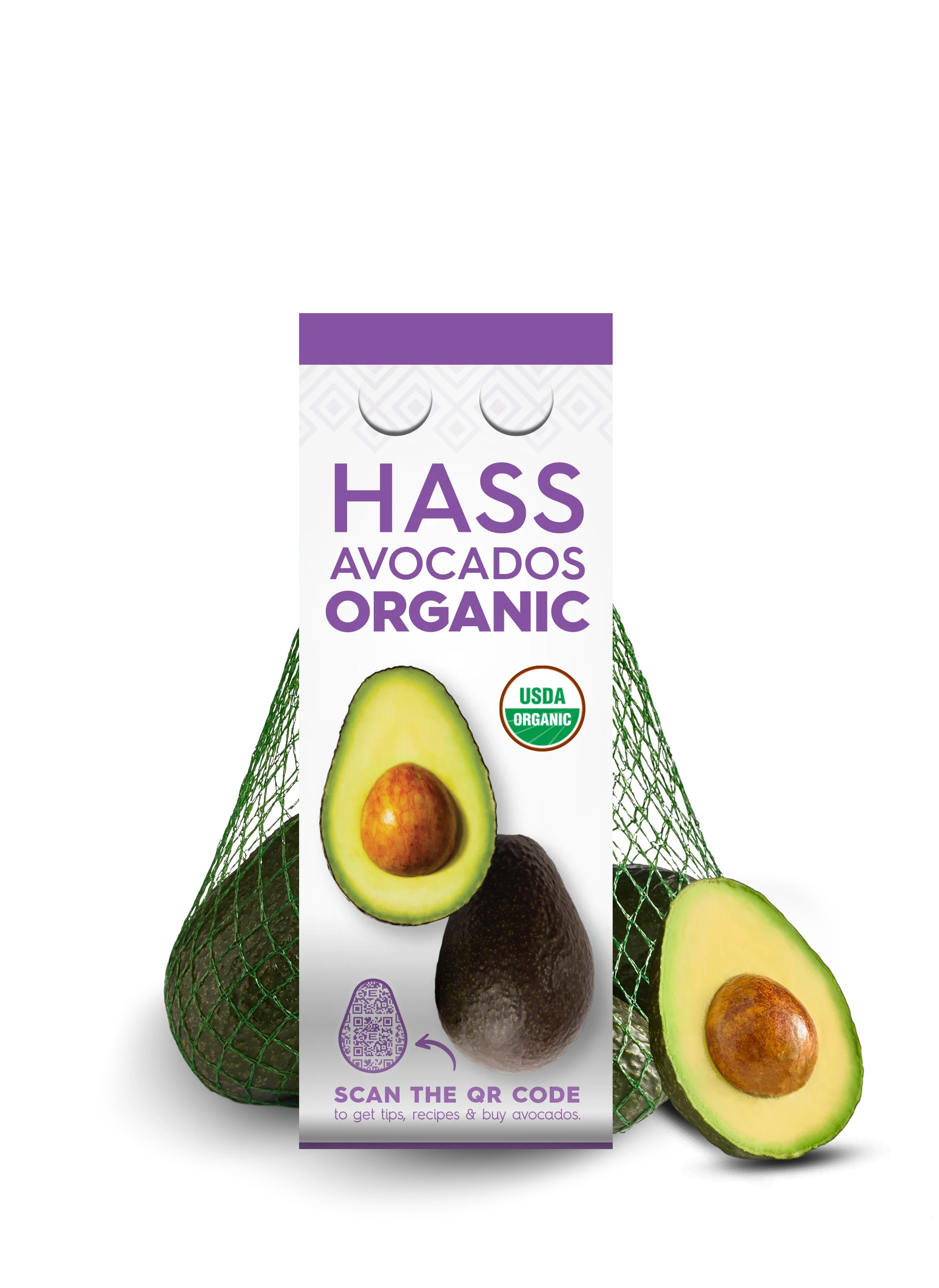 Fresh Organic Bagged Avocados, 3-4 Count - Walmart.com | Walmart (US)