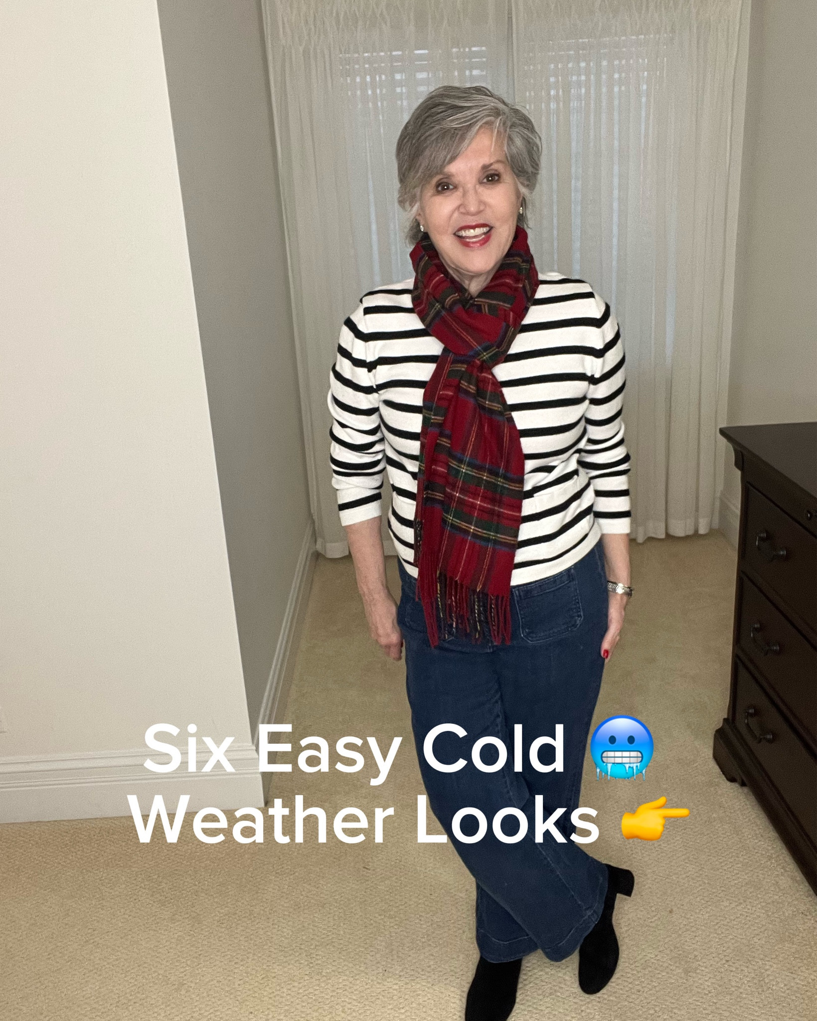 Check out the 6 Easy Cold 🥶 Weather Looks! Perfect for right now! Looks for work-ready layers to cozy errands and everyday polished outfits . Watch the long-form video here: https://youtu.be/3aUHuUbHp8s?si=SdQxRI6_eg6Xlr6e

#LTKSaleAlert #LTKootd #LTKOver40