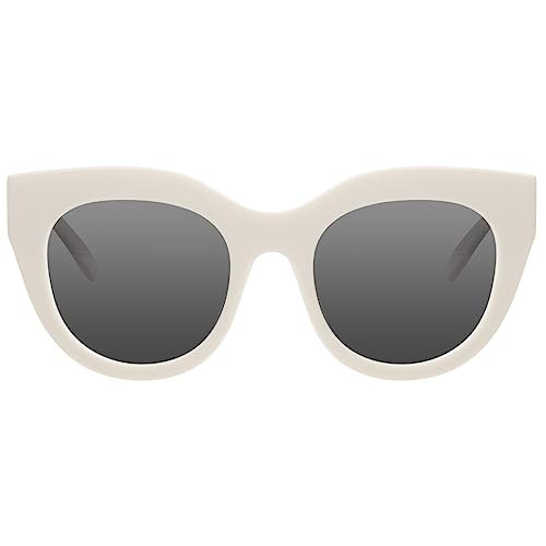 mosanana Oversized Round Cat Eye Sunglasses for Women Trendy White Big Large Cool Cute Fashion Chunky Funky Stylish Aesthetic Mantis | Amazon (US)