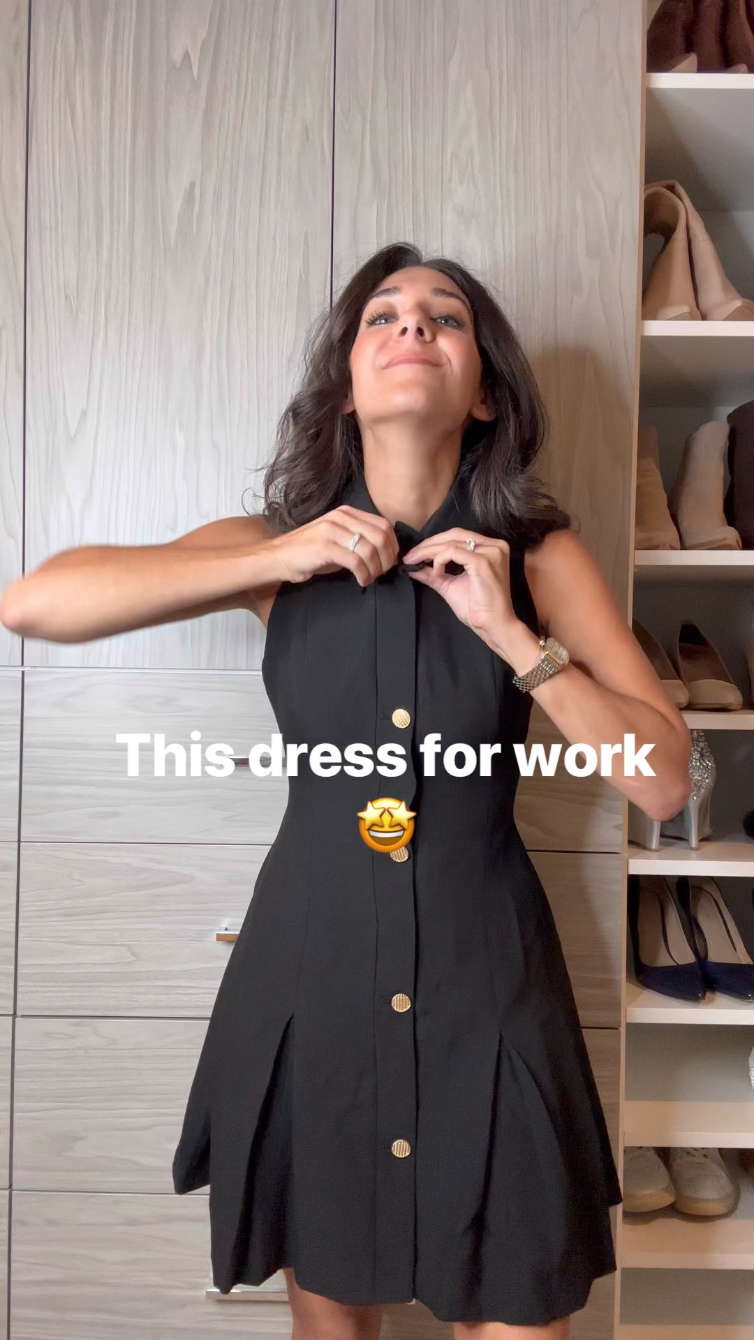 Dress for work - wearing an  XS in this little black dress  

#LTKWorkwear #LTKStyleTip