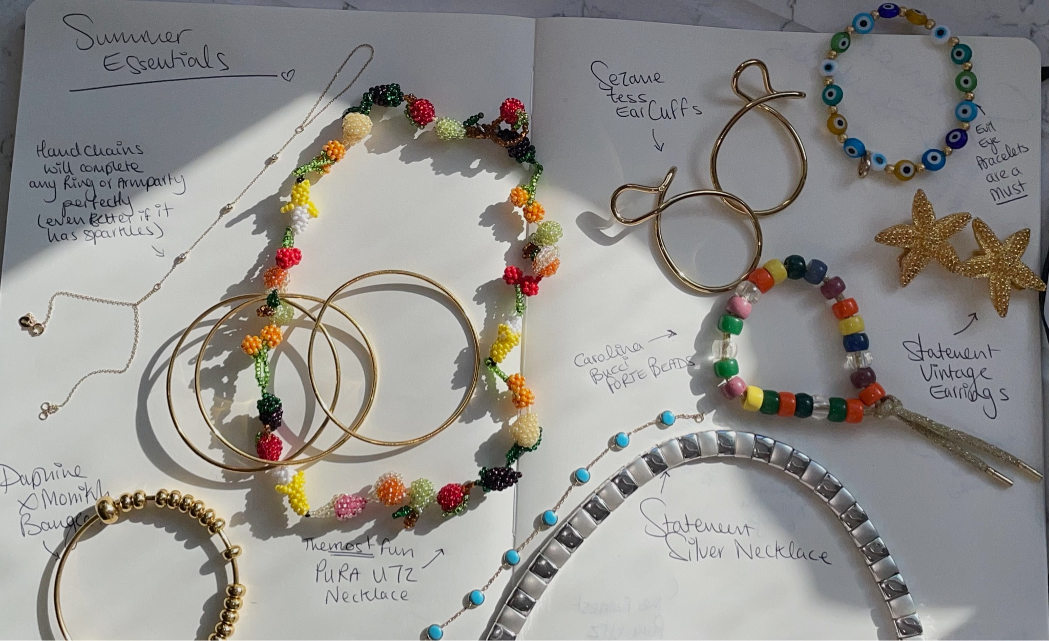 Summer Jewellery rotation 